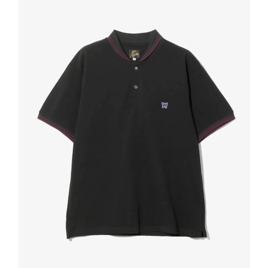 니들스 코튼 피케 숄 카라 S/S 폴로 셔츠 3컬러 QV354