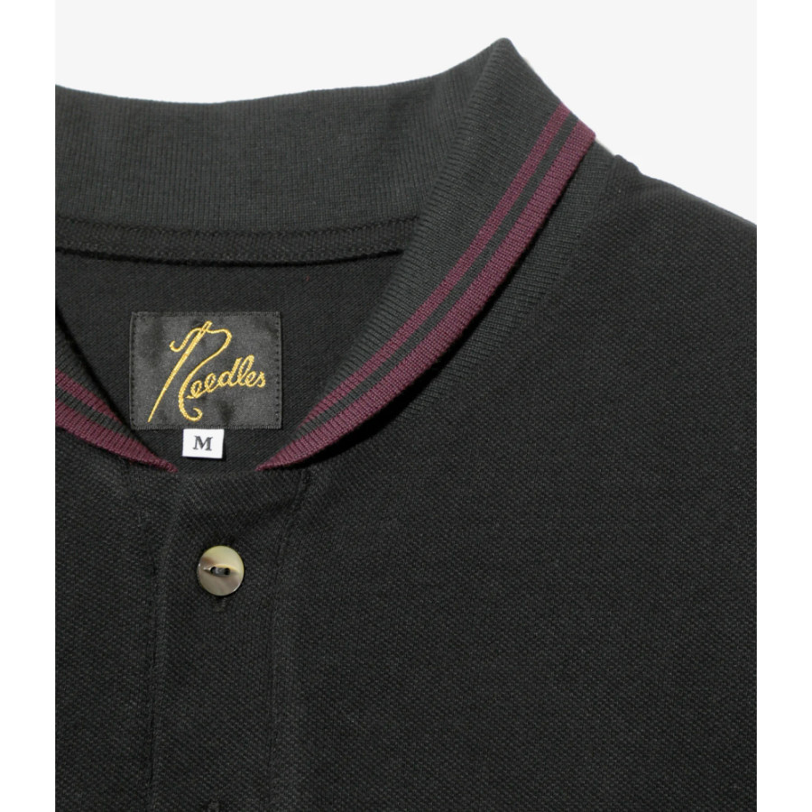 니들스 코튼 피케 숄 카라 S/S 폴로 셔츠 3컬러 QV354