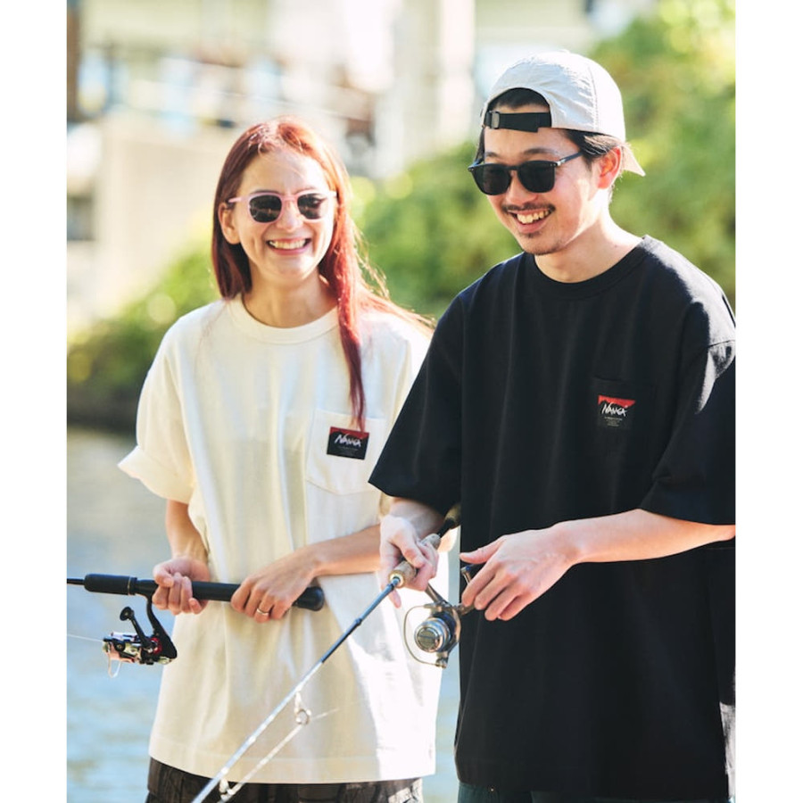 프릭스스토어 난가 별주 에코 하이브리드 루즈핏 로고 티셔츠 2컬러 1482328800038