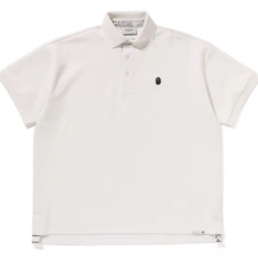 베이프 블랙 페이즐리 플래킷 폴로 셔츠 2컬러 1L30112305