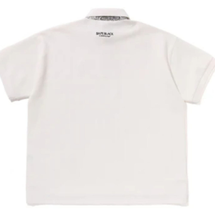 베이프 블랙 페이즐리 플래킷 폴로 셔츠 2컬러 1L30112305