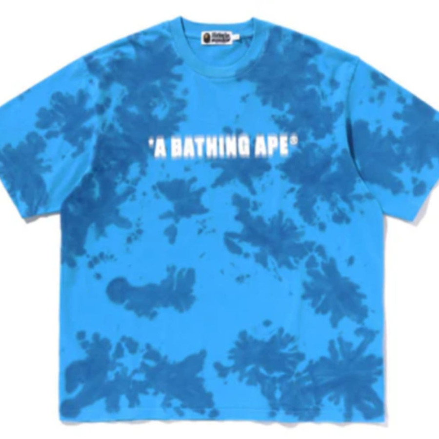 베이프 디스트로이드 블리치 로고 릴렉스 핏 티셔츠 3컬러 1L30109333