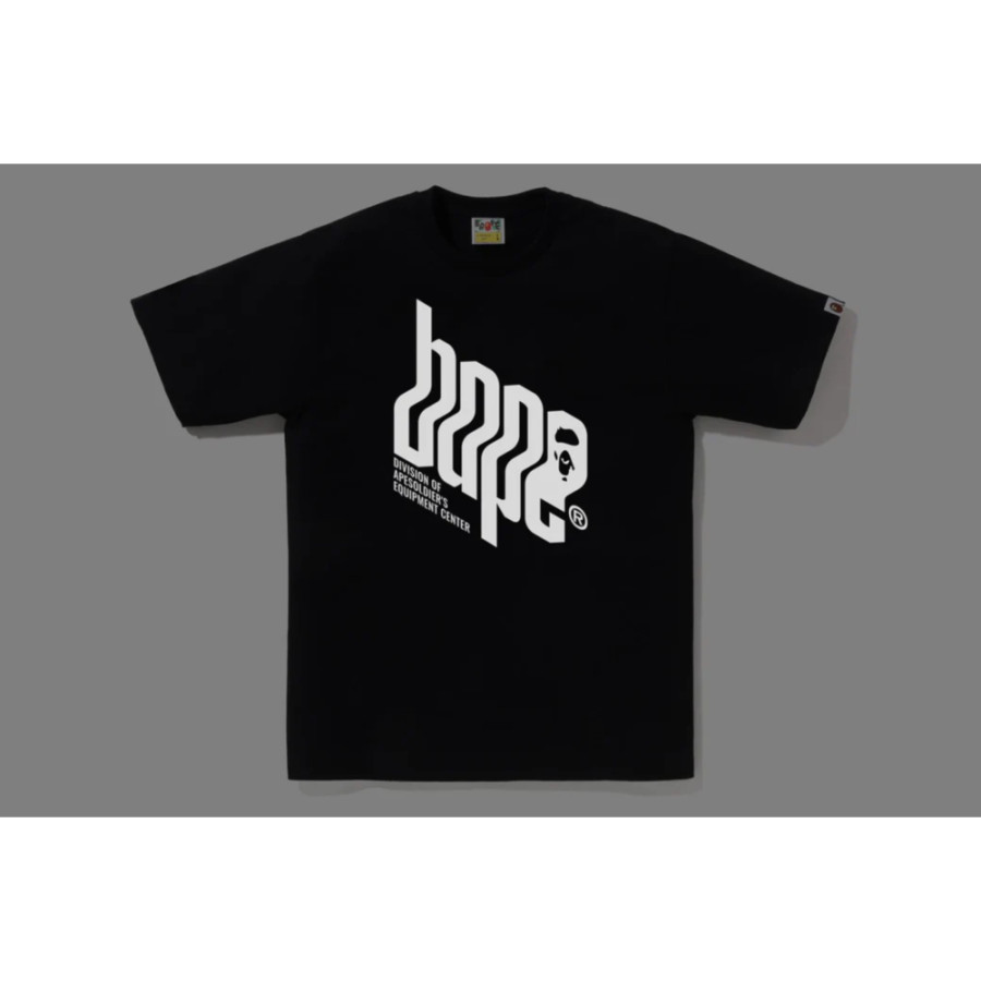 베이프 멀티 로고 에이프 헤드 릴렉스핏 반팔티 2컬러 1L30110332