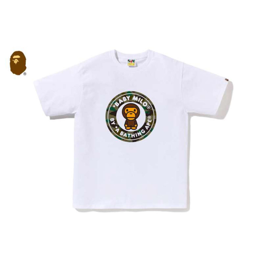 베이프 1ST 카모 마일로 비지 워크 반팔티 6컬러 2L30110004