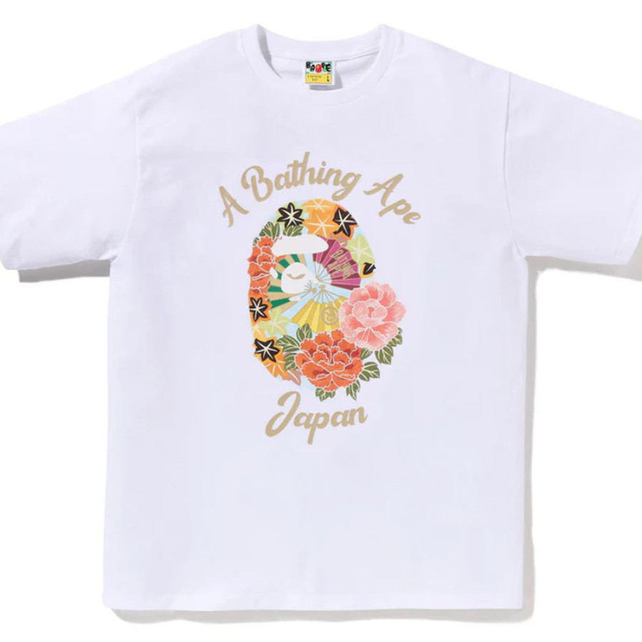 베이프 재패니스 피오니 반팔 티셔츠 2컬러 1K72110146