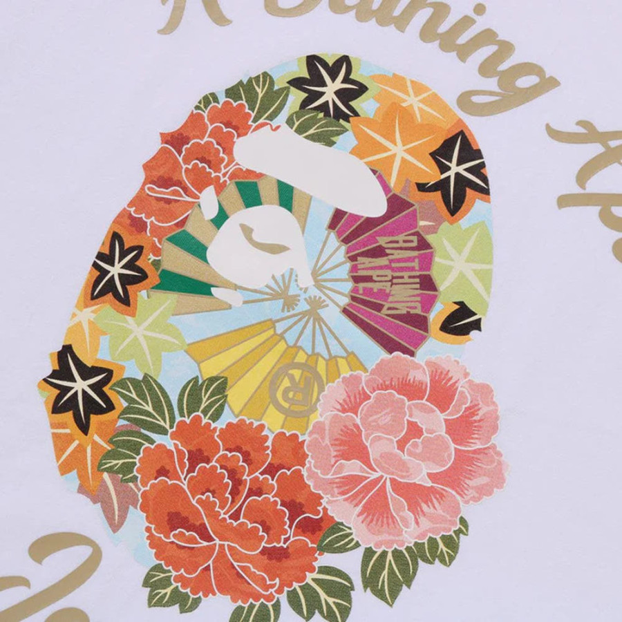 베이프 재패니스 피오니 반팔 티셔츠 2컬러 1K72110146