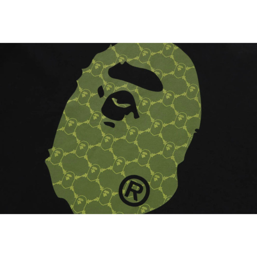 베이프 컬리지 모노그램 에이프 헤드 릴렉스핏 반팔티 3컬러 1L30110334