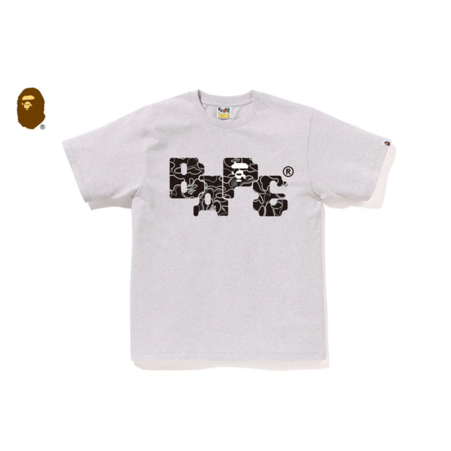 베이프 네온 카모 8비트 베이프 로고 반팔티 3컬러 1L30110041