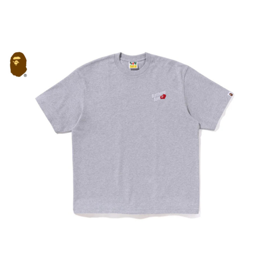 베이프 베이씽 에이프 로고 릴렉스 핏 반팔티 4컬러 1L30110302