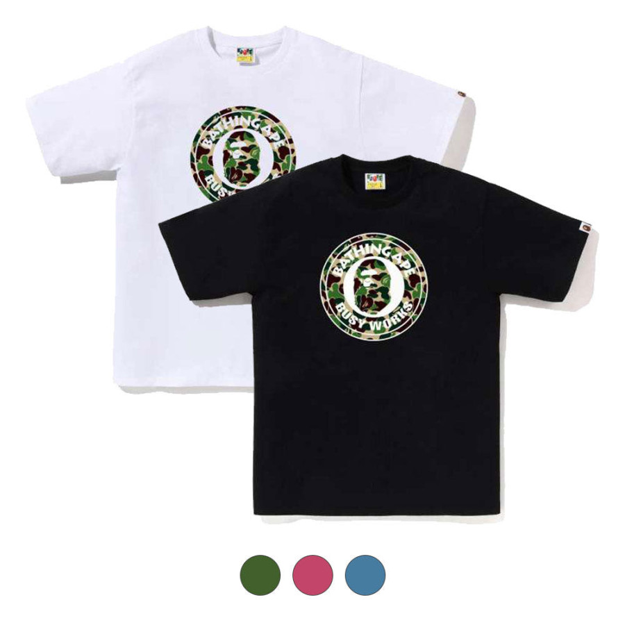 베이프 ABC 카모 비지 워크 반팔티 6컬러 1L30110006