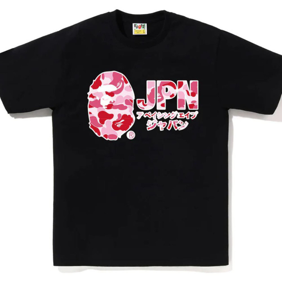베이프 ABC 카모 JPN 가타카나 반팔 티셔츠 3컬러 1L22110013