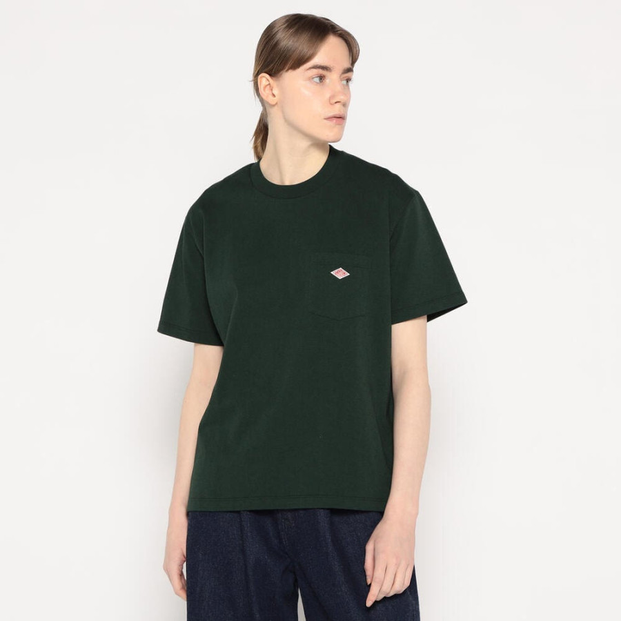 단톤 여성 포켓 플레인 반소매 티셔츠 8컬러 DT-C0197 TCB-ST DNB252L103-0008