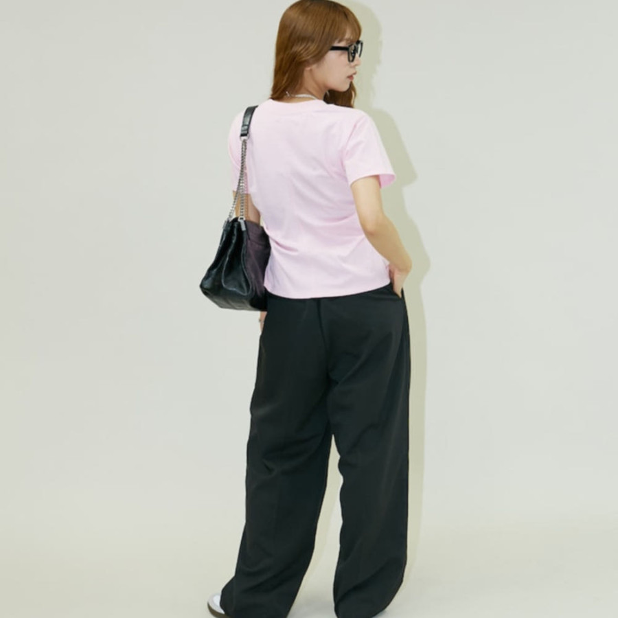 퍼블럭스 허리 셔링 티셔츠 4컬러 3223220800578