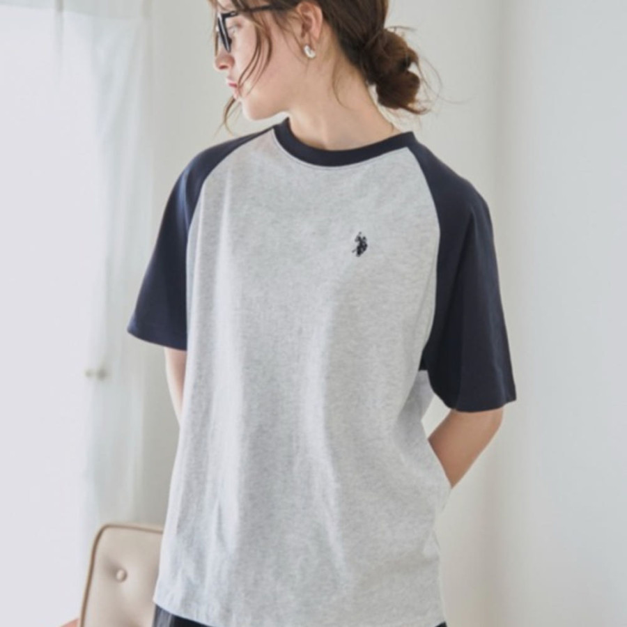 U.S. POLO ASSN. 유에스폴로에센 별주 WEGO 원포인트 티셔츠 6컬러 MC21SM04-L0001