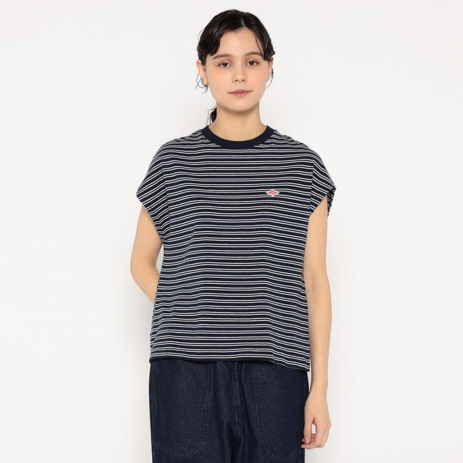 단톤 여성 코튼 저지 돌먼 민소매 플레인 티셔츠 7컬러 DT-C0403 FLC DNB251L103-0010