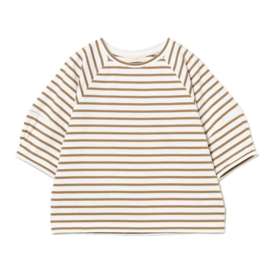 빔즈 비밍 바이 빔즈 실켓 와이드 슬리브 티셔츠 5컬러 93-04-0488-213