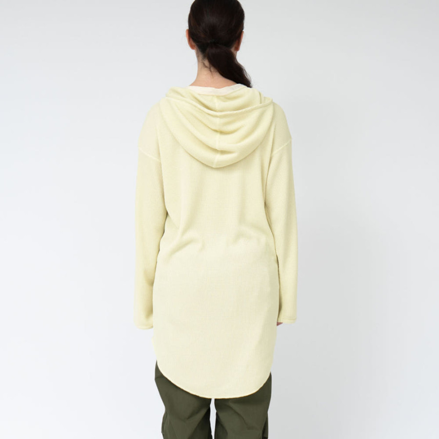 나나미카 여성 에코 블루 와플 파카 티셔츠 3컬러 S25SH027