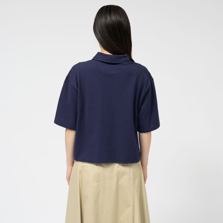 노스페이스 퍼플라벨 모스 스티치 필드 크롭 폴로 티셔츠 3컬러 N25SH092