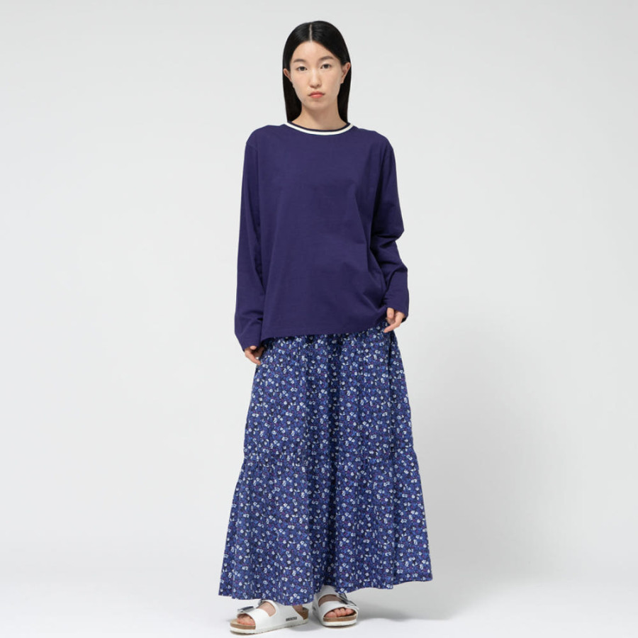 노스페이스 퍼플라벨 코튼 저지 필드 긴소매 티셔츠 3컬러 N25SH017