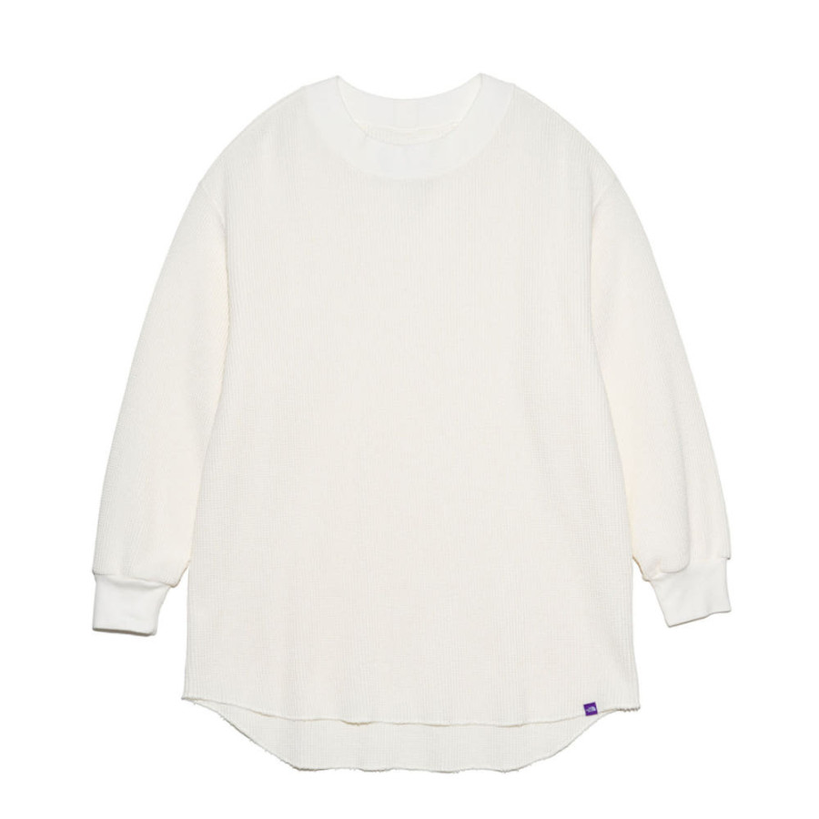 노스페이스 퍼플라벨 와플 크루넥 롱 티셔츠 3컬러 N25SH011