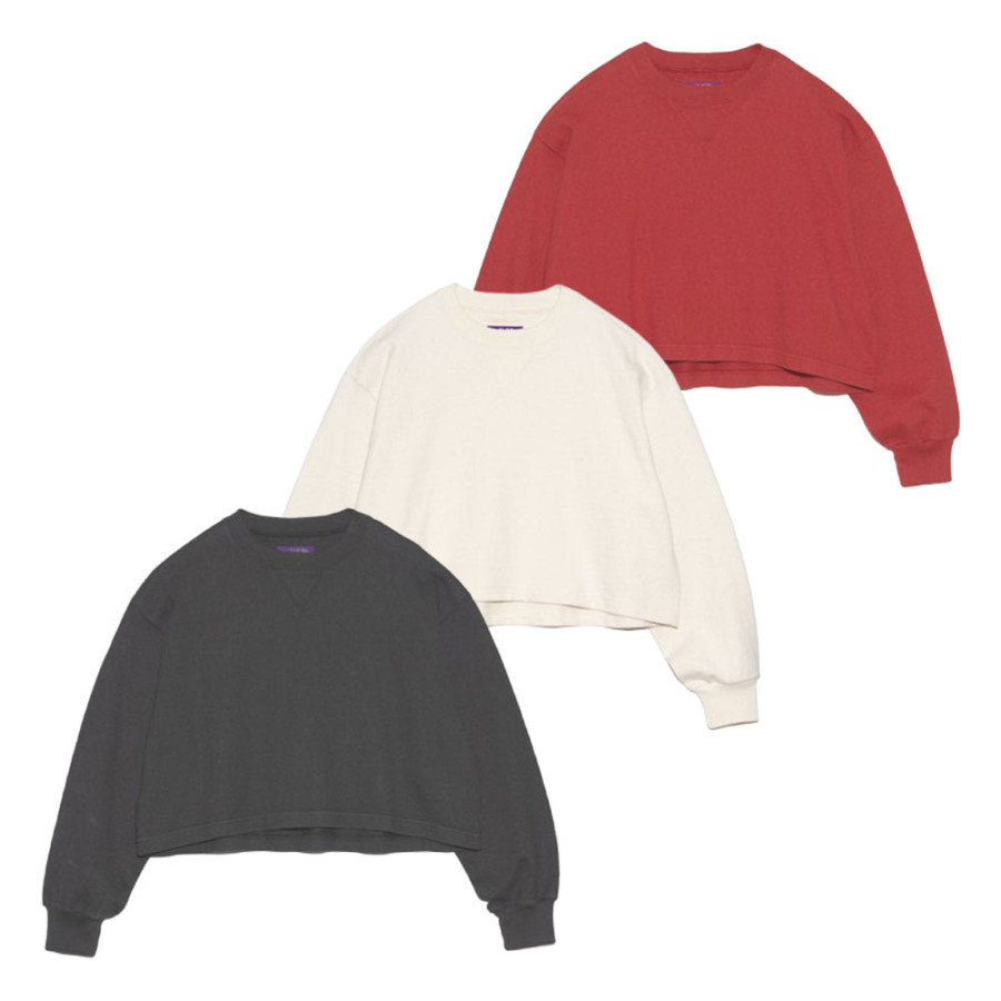 노스페이스 퍼플라벨 필드 크롭 티셔츠 3컬러 N25SH028