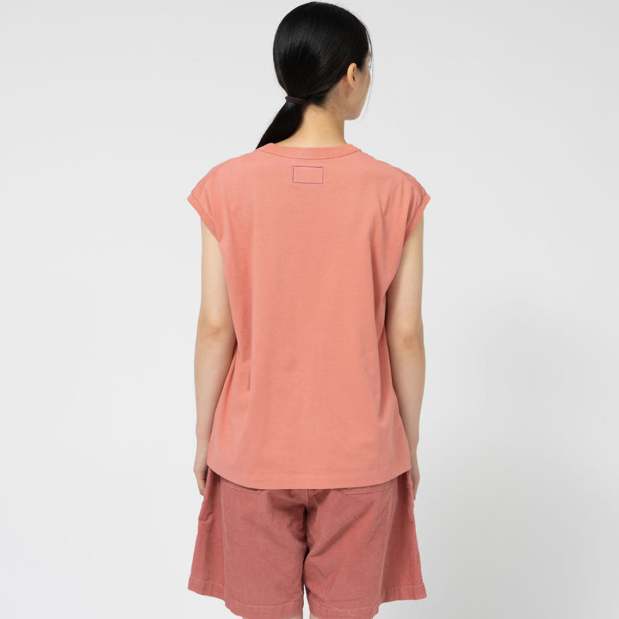 노스페이스 퍼플라벨 코튼 저지 민소매 티셔츠 3컬러 N25SH059