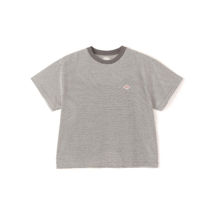 단톤 여성 세미 크롭 반소매 티셔츠 6컬러 DT-C0408 CVT-ST DNB251L103-0004