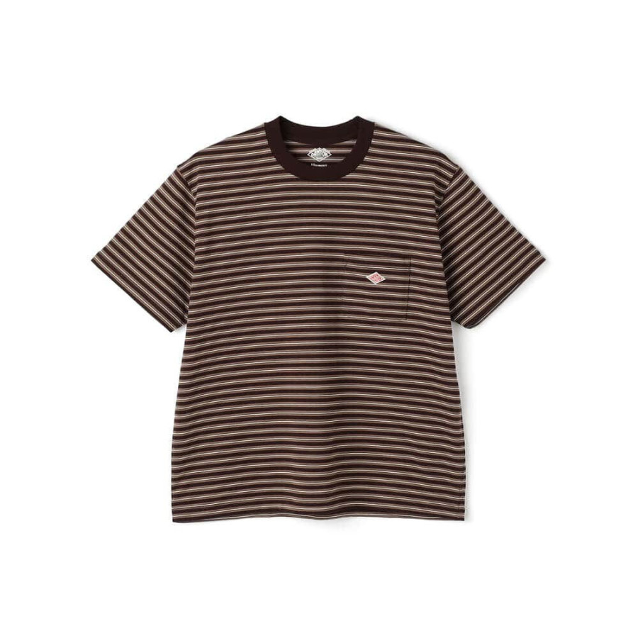 단톤 여성 세미 크롭 반소매 티셔츠 6컬러 DT-C0408 CVT-ST DNB251L103-0004