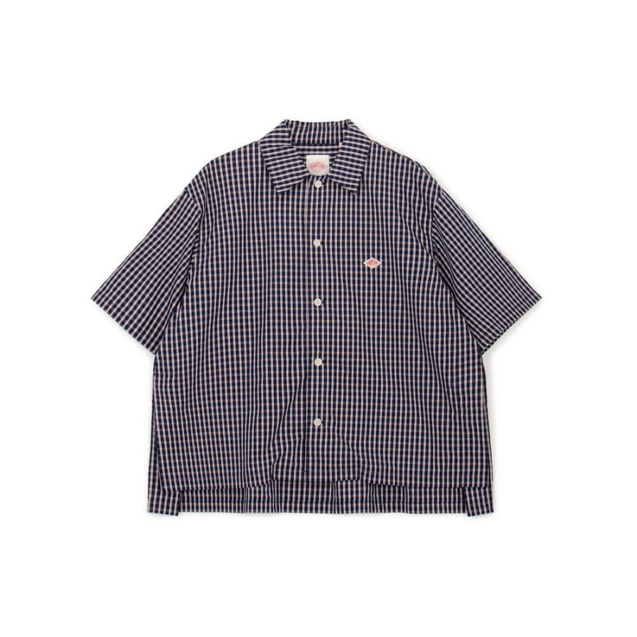 단톤 여성 코튼 팝린 반팔 플레이드 셔츠 3컬러 DT-B0223 CPP DNB251L104-0009