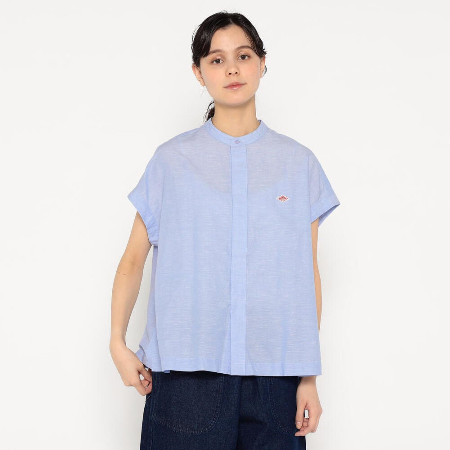 단톤 여성 코튼 린넨 슬럽 민소매 셔츠 5컬러 DT-B0235 VCL DNB251L104-0019