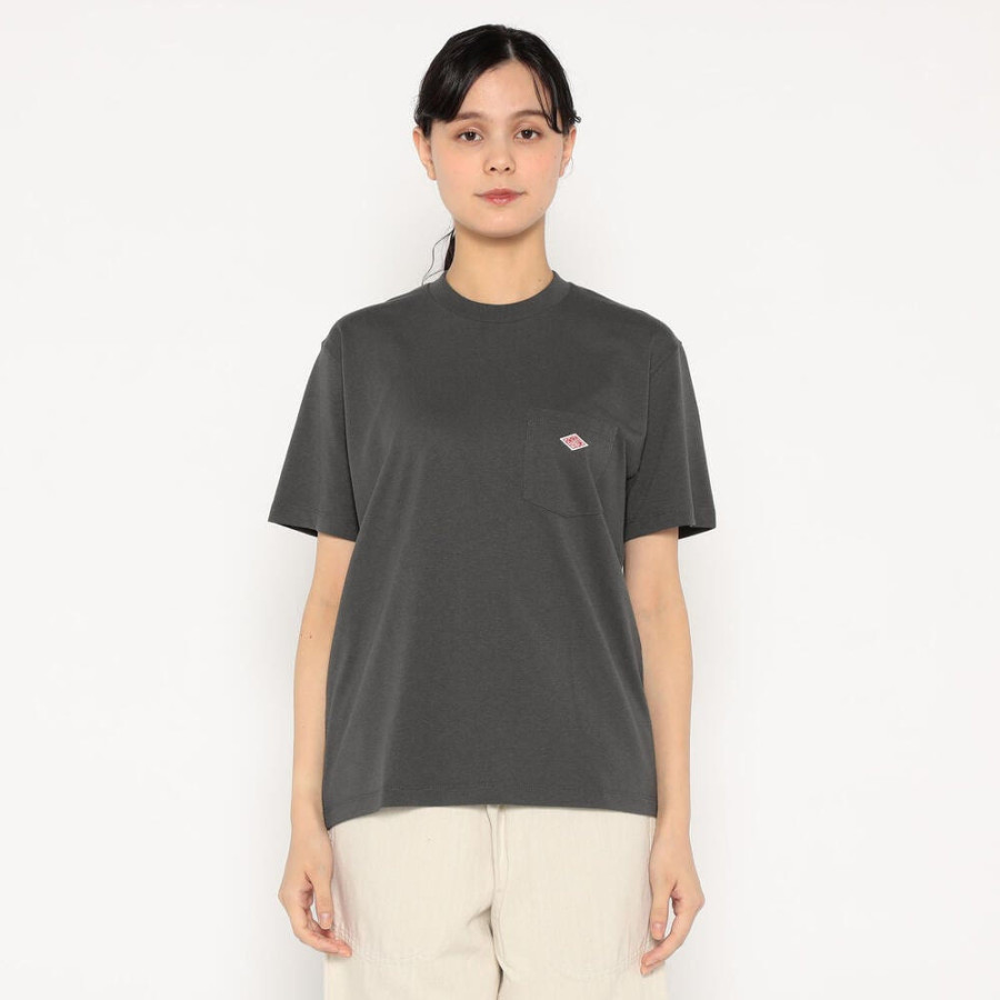 단톤 여성 반팔 포켓 티셔츠 스트라이프 7컬러 DT-C0197 TCB-ST DNB251L103-0006