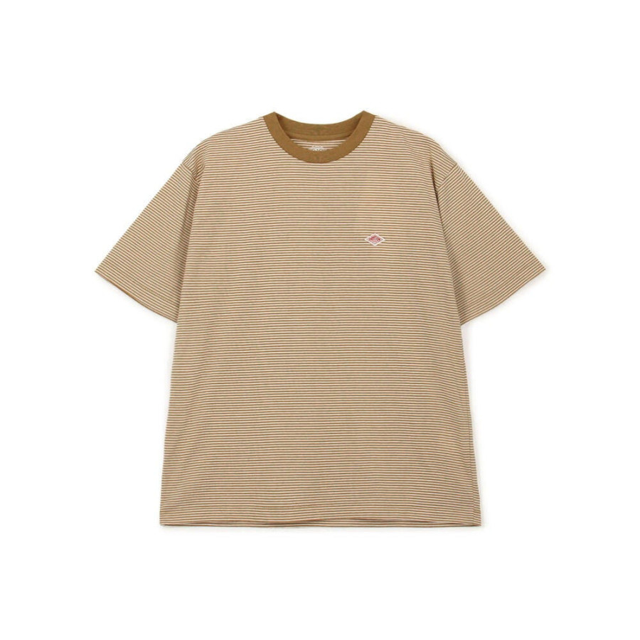 단톤 여성 숏 슬리브 이너 티셔츠 스트라이프 6컬러 DT-C0195 CVT-ST DNB251L103-0002