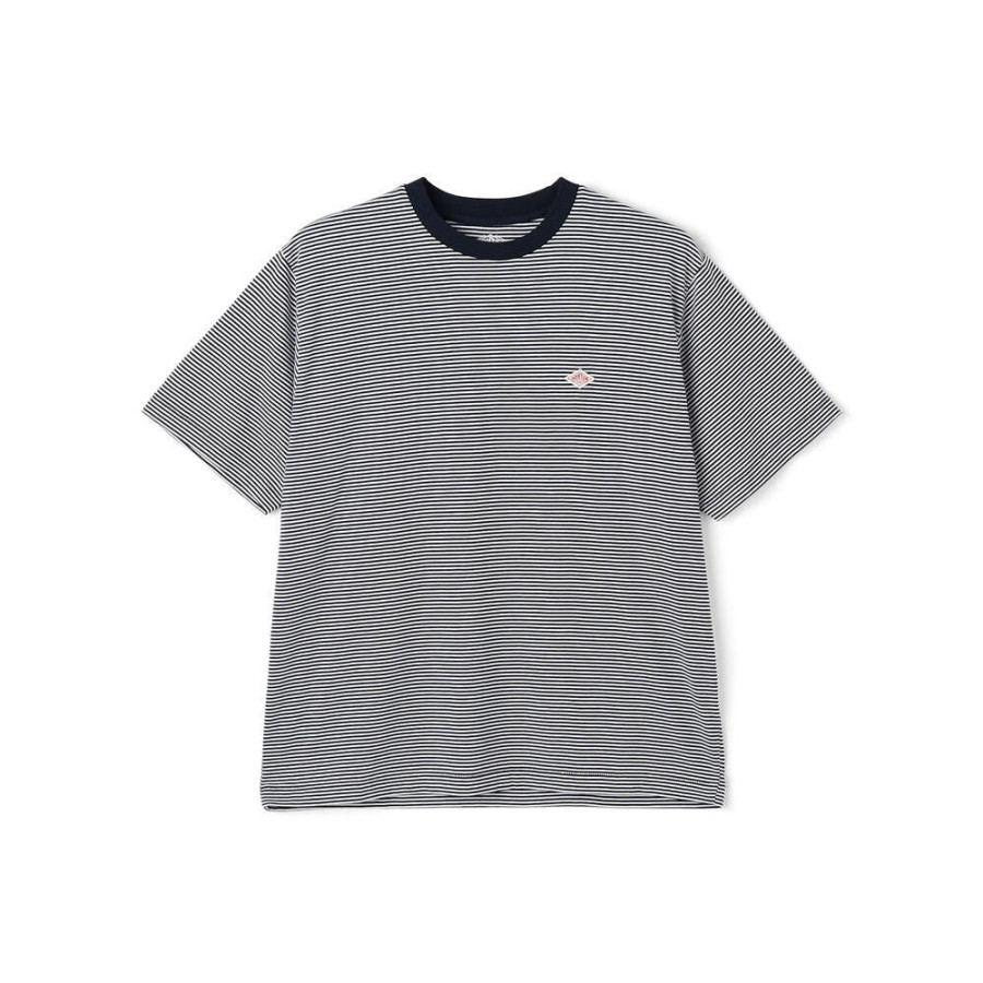 단톤 여성 숏 슬리브 이너 티셔츠 스트라이프 6컬러 DT-C0195 CVT-ST DNB251L103-0002