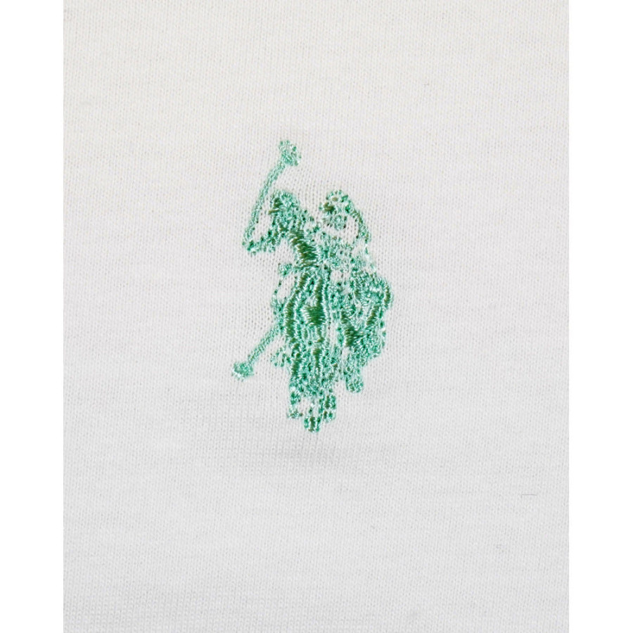 U.S. POLO ASSN. 유에스폴로에센 반팔 티셔츠 더블홀스맨 자수 4컬러 PLL51221