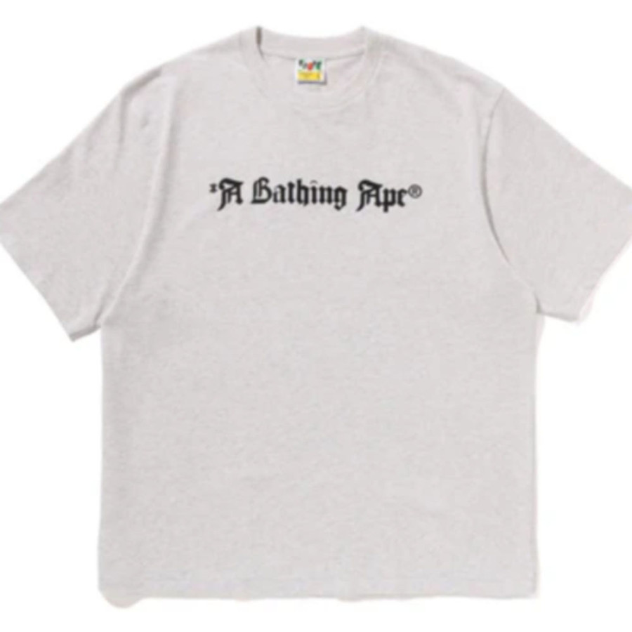 베이프 어 베이씽 에이프 로고 릴렉스핏 티셔츠 2컬러 1L80110325