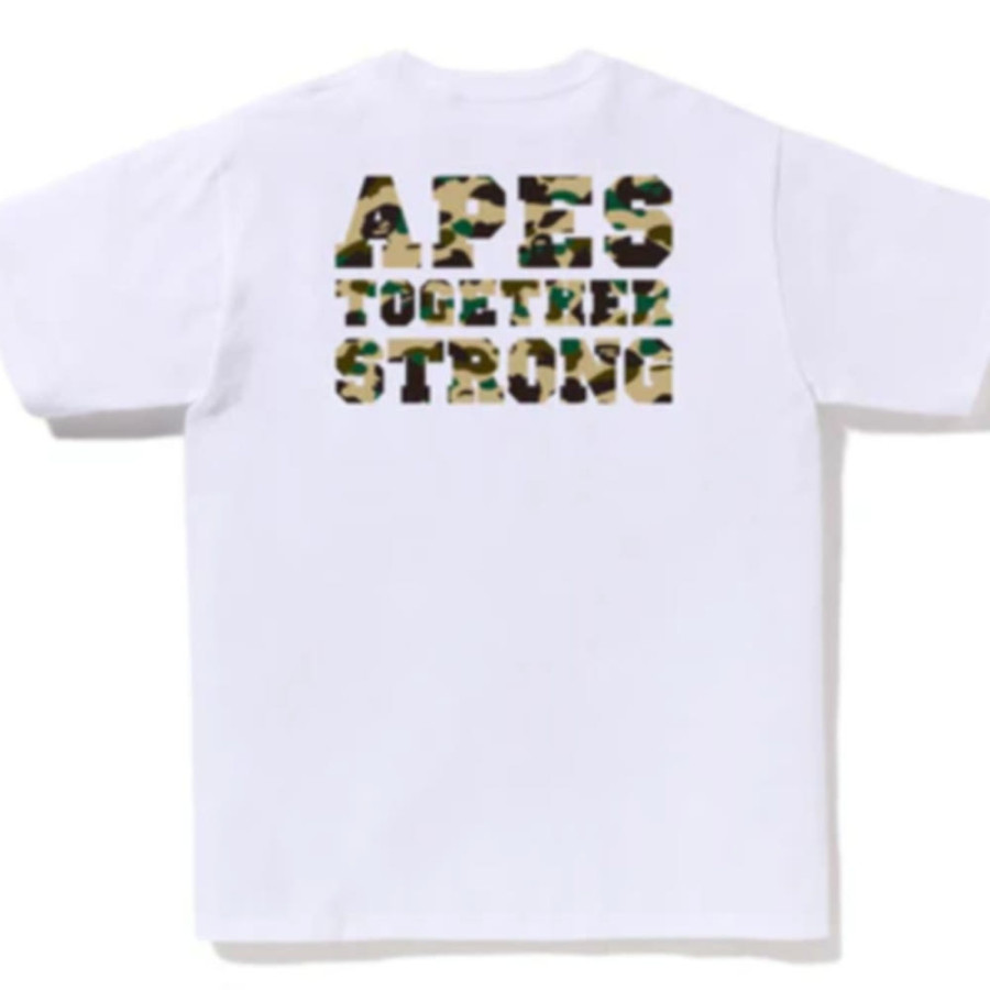 베이프 1ST 카모 칼리지 ATS 티셔츠 3컬러 1L80110014