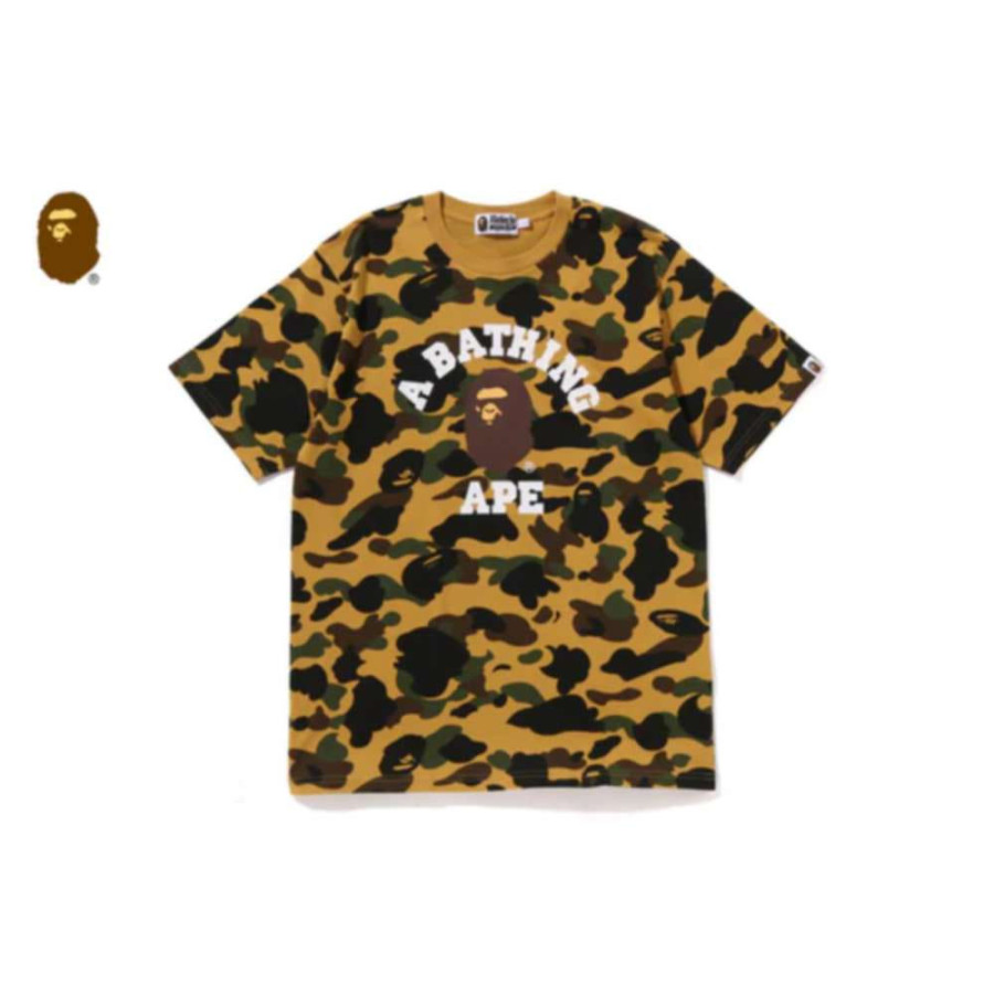 베이프 1ST 카모 컬리지 반팔티 3컬러 1L80109008