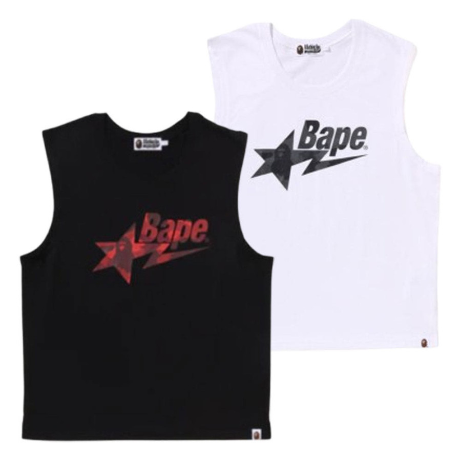 베이프 컬러 카모 베이프 스타 탱크탑 2컬러 1L80108001