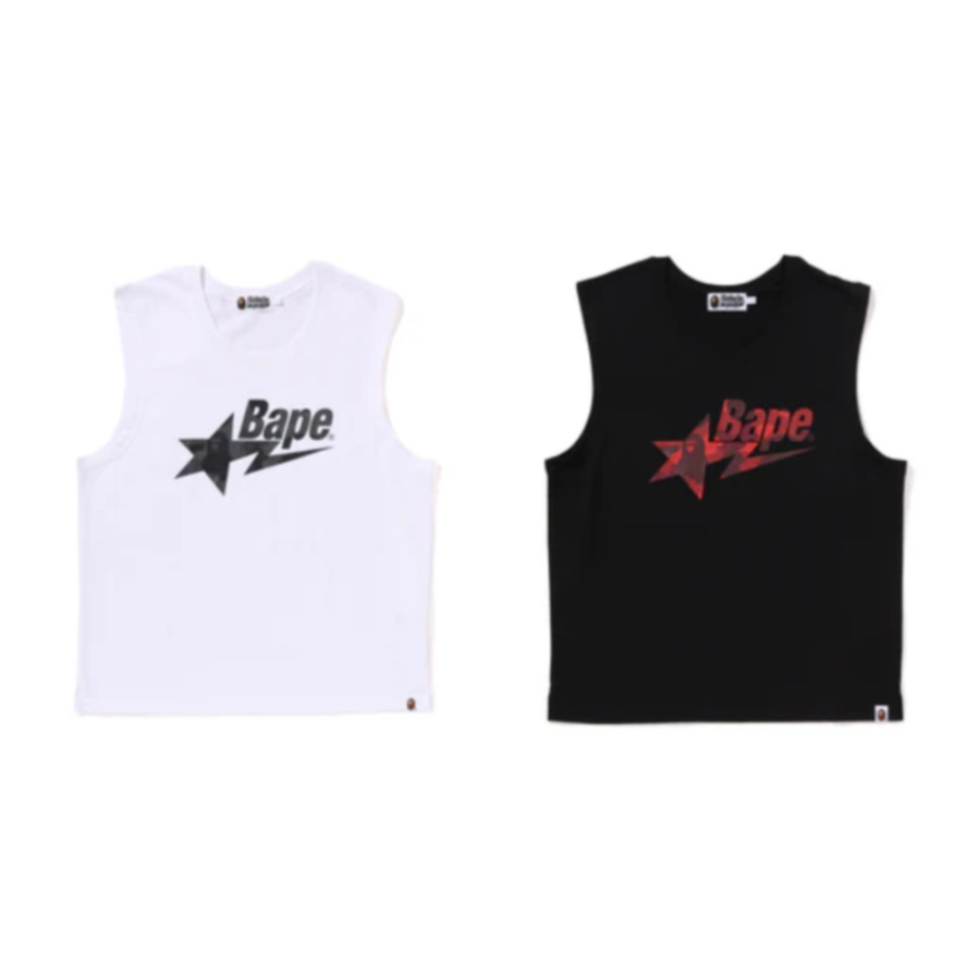 베이프 컬러 카모 베이프 스타 탱크탑 2컬러 1L80108001