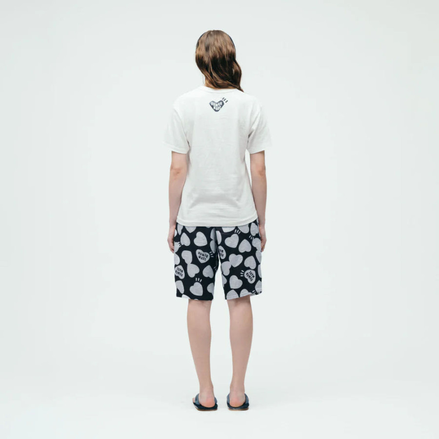 휴먼메이드 그래픽 티셔츠 화이트 HM29TE028