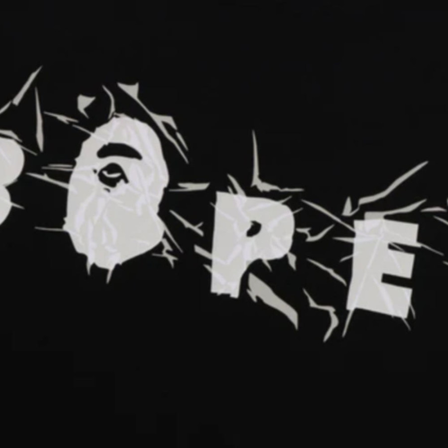 베이프 링클 베이프 로고 릴렉스핏 티셔츠 2컬러 1L80110324