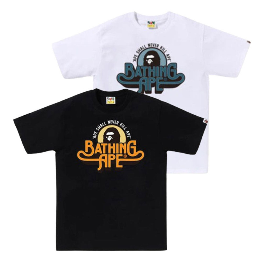 베이프 가먼트 로고 티셔츠 2컬러 1L80110048