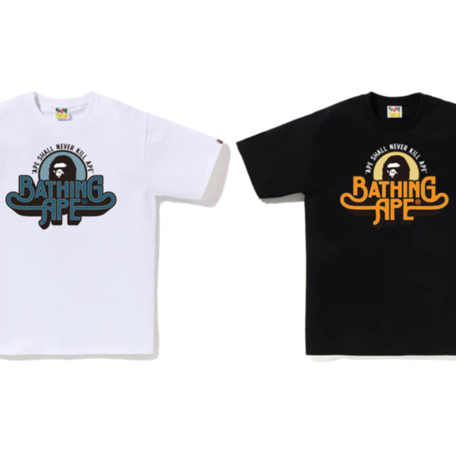베이프 가먼트 로고 티셔츠 2컬러 1L80110048