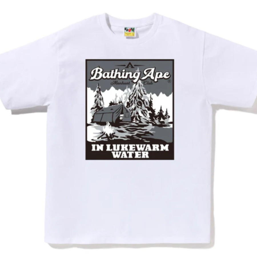 베이프 베이스 캠프 티셔츠 2컬러 1L80110052