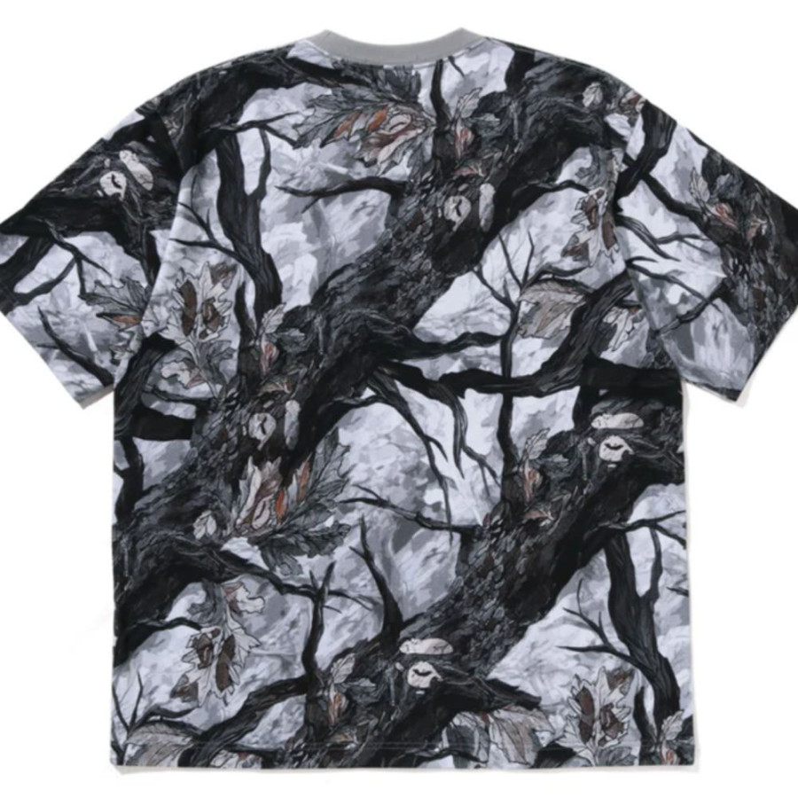 베이프 트리 엣지 카모 에이프 페이스 릴렉스핏 티셔츠 2컬러 1L80109012