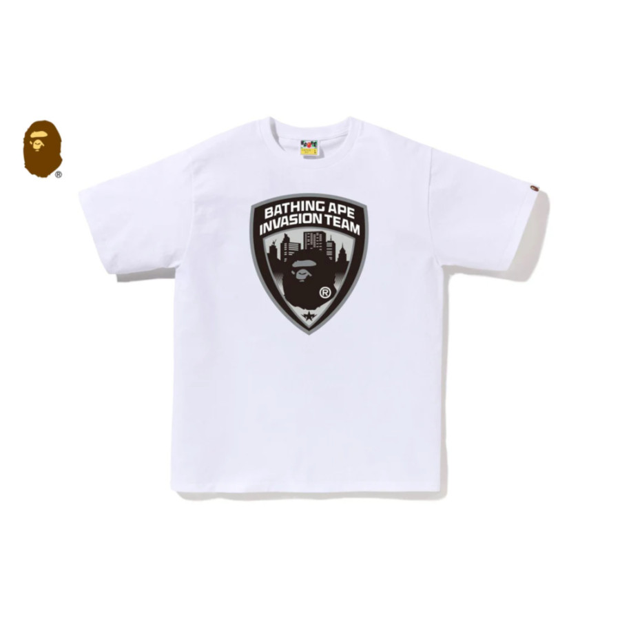 베이프 세큐리티 엠블럼 반팔티 2컬러 1L80110049