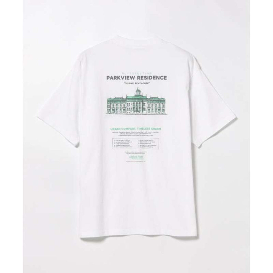 빔즈 빌딩 그래픽 코튼 티셔츠 2컬러 42-08-0077-639