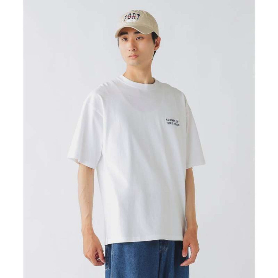 빔즈 빌딩 그래픽 코튼 티셔츠 2컬러 42-08-0077-639