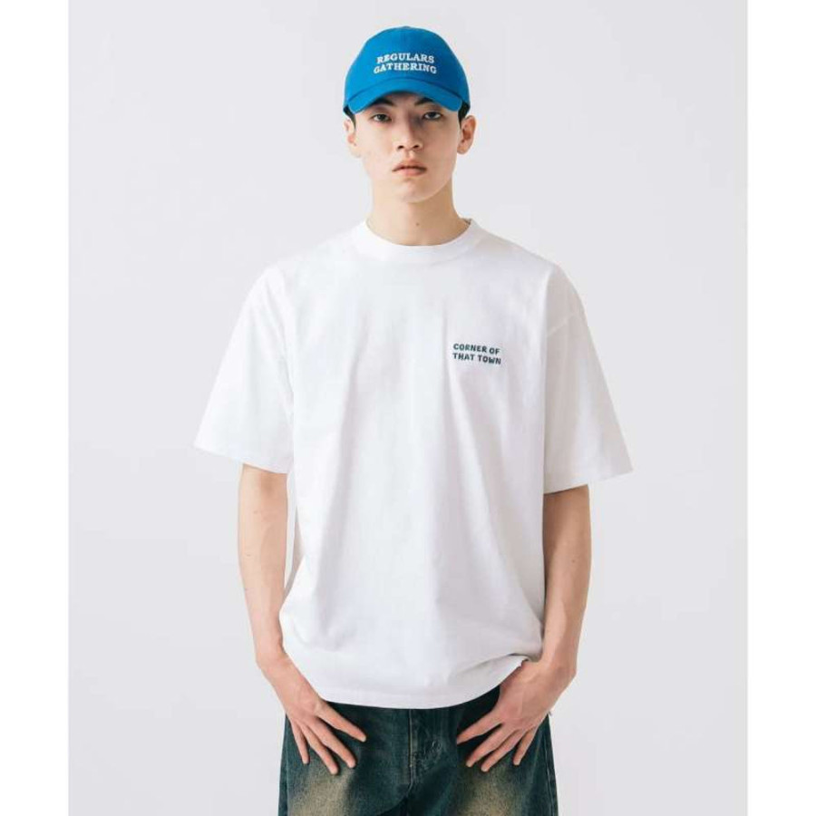 빔즈 빌딩 그래픽 코튼 티셔츠 2컬러 42-08-0077-639