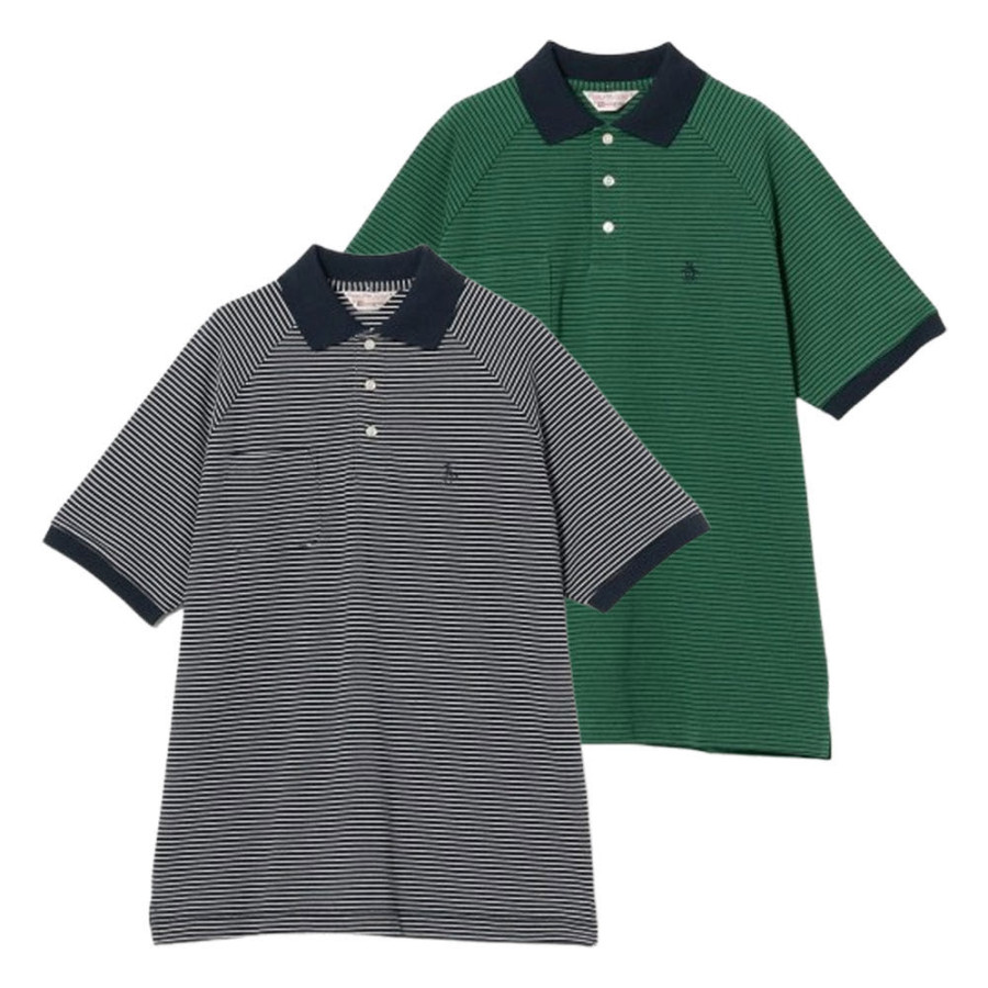 빔즈 플러스 별주 먼싱웨어 골프 폴로 셔츠 스트라이프 2컬러 38-02-0054-408